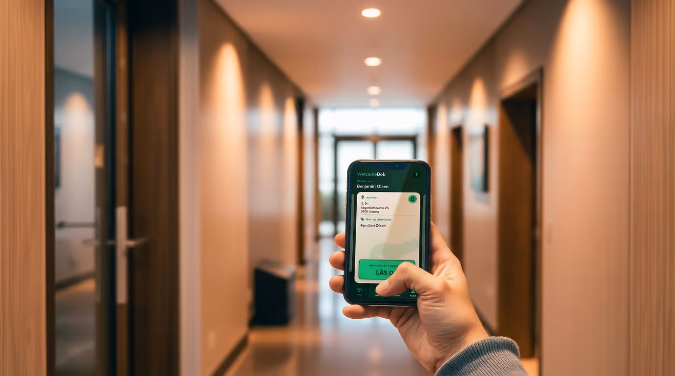 Från porttelefon till plattform: Så blir dörrtelefonen din fastighets digitala nav – WelcomeBob blogg