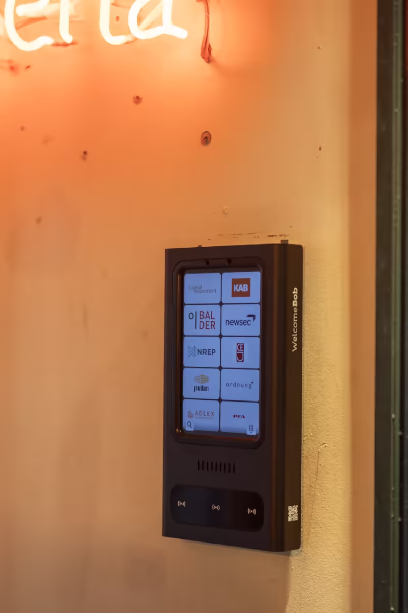 WelcomeBob dørtelefon , Trådløst anlæg
