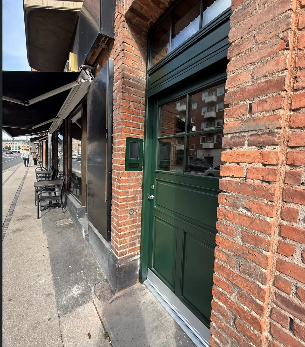 Installed door intercom at E/F Toftegaardende
