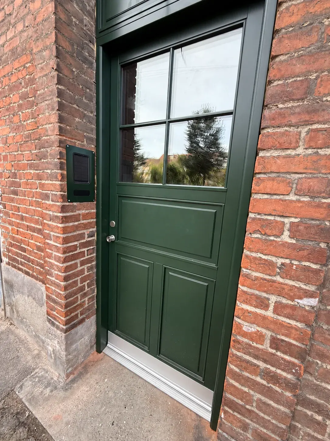 Installed door intercom at E/F Toftegaardende
